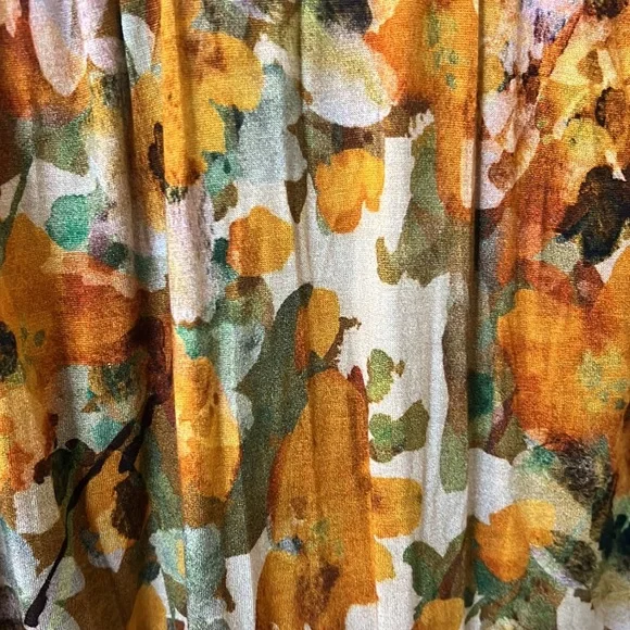 Anthropologie Multicolor Floral Blouse - Picture 8 of 9